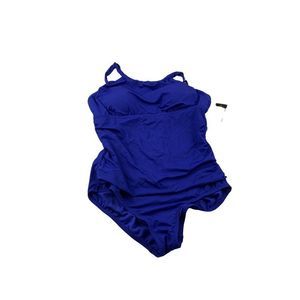 NWT Janzen Blue Bathing Suit. Sz 10